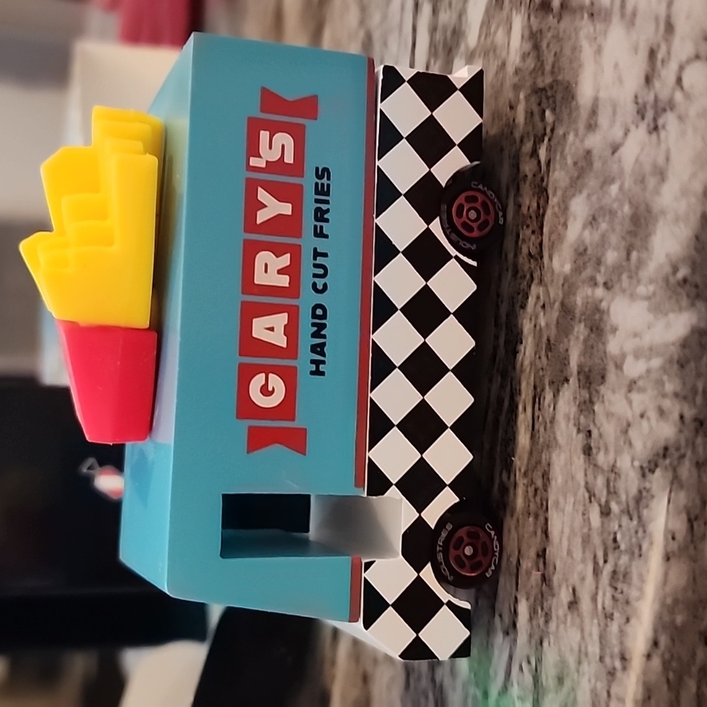 CandyLab French Fry Wooden Toy. NEW IN BOX!